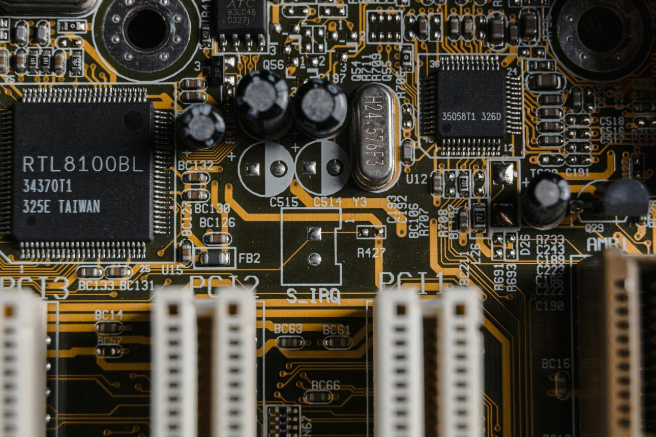 Working on electronic circuit board