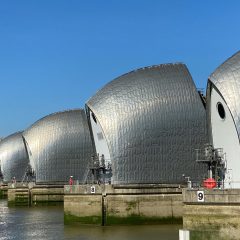 Thames Barrier in London