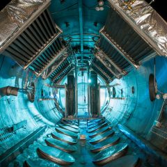 Interior of a large chamber
